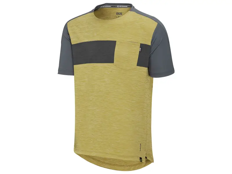 iXS "Flow X Short Sleeve" Jersey - Acacia/Charcoal