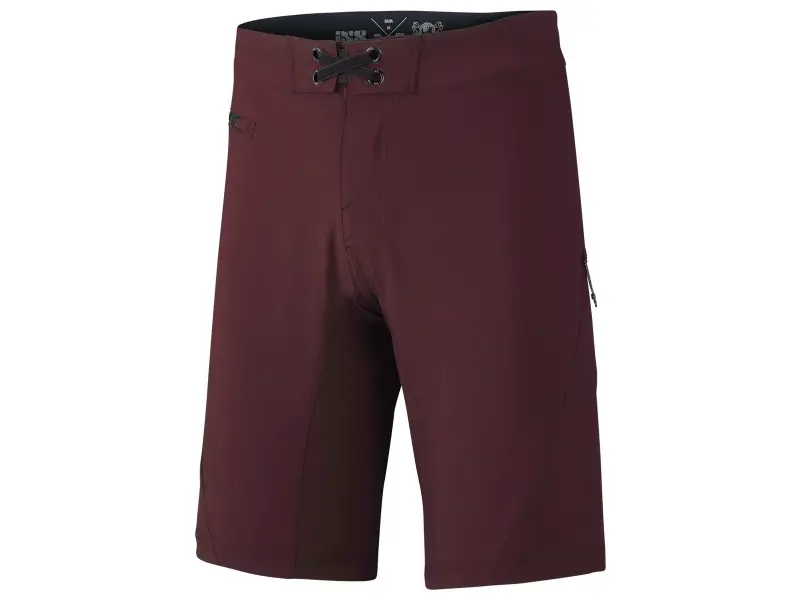 iXS "Flow XTG" Shorts - Dark Red
