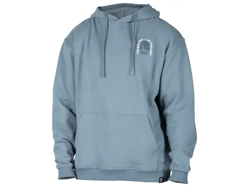 iXS "Graphic 1.0" Hooded Pullover - Grey