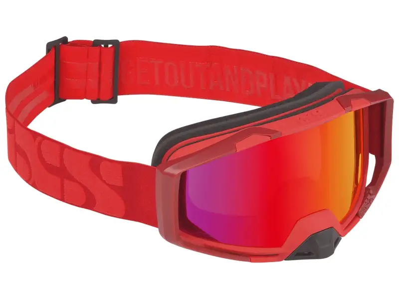 iXS "Trigger Mirror" Goggle - Red/Black