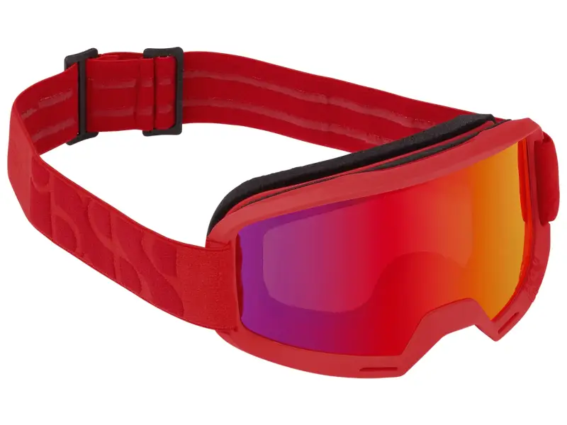iXS "Hack Clear" Goggle - Red/Black