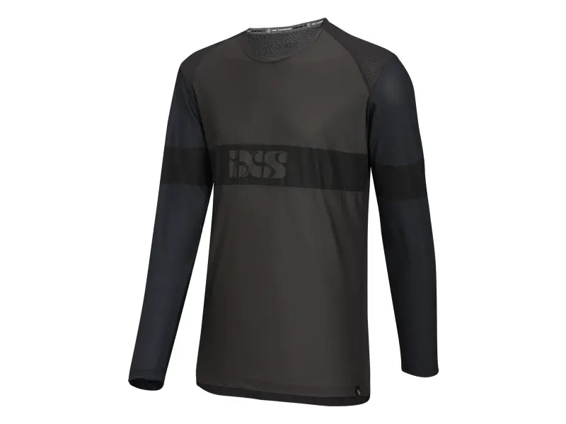 iXS "Trigger EVO Kids Long Sleeve" Jersey - Anthracite/Black
