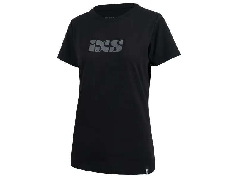iXS "Women Brand Organic 2.0" T-Shirt - Black