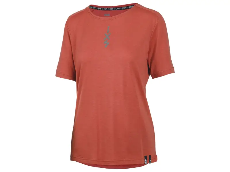 iXS "Women's Flow Merino" Jersey - Red