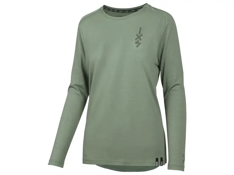 iXS "Women's Flow Merino Long Sleeve" Jersey - Sage