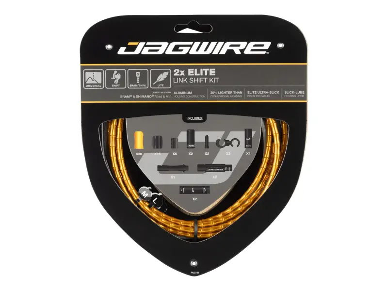 Jagwire "Elite Link" Shift Kit - 2X