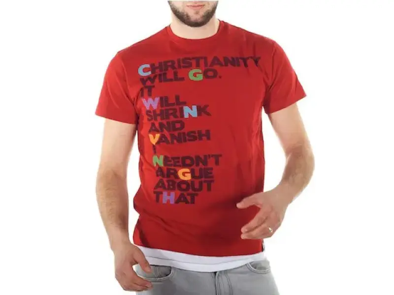 Just a fucking T-shirt "Christianity"