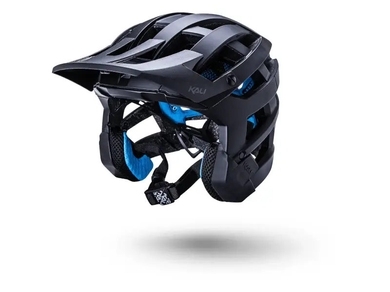 Kali Protectives "OF Invader" MTB Helm - Solid Matte Black
