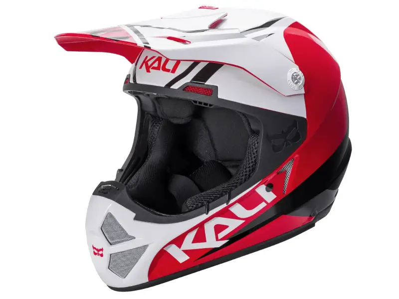 Kali Protectives "Shiva 2.0" Fullface Helm - Black/White/Red