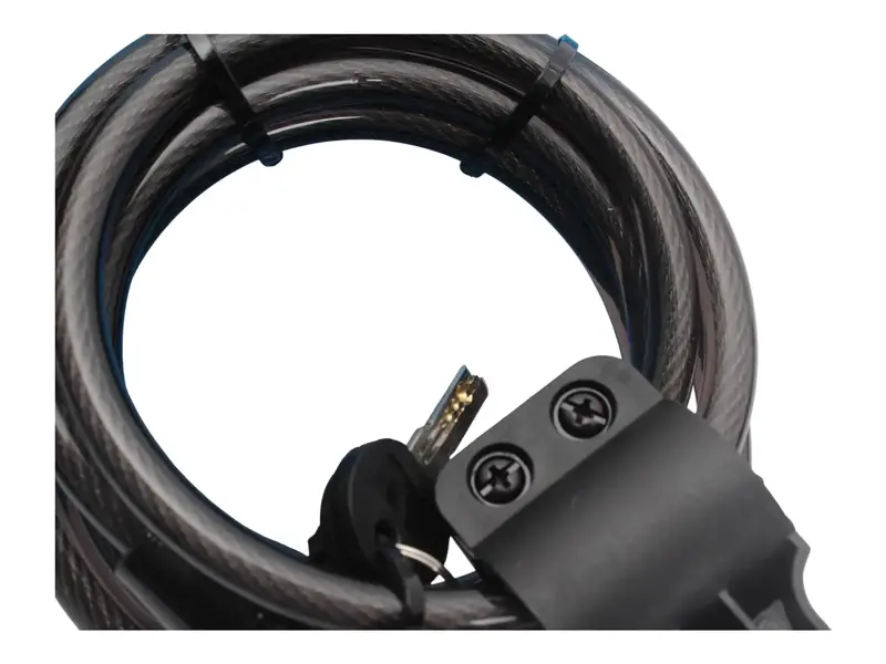 KHE Bikes "M-Wave DS 10.18 L" Spiralkabelschloss - 10 mm x 180 cm