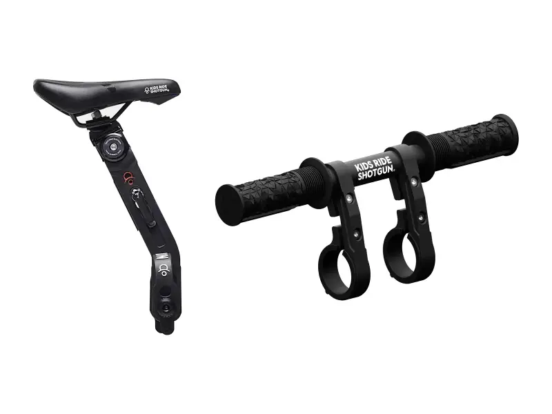 Kids Ride Shotgun "Shotgun 2.0 Combo" MTB Child Seat with Handlebars