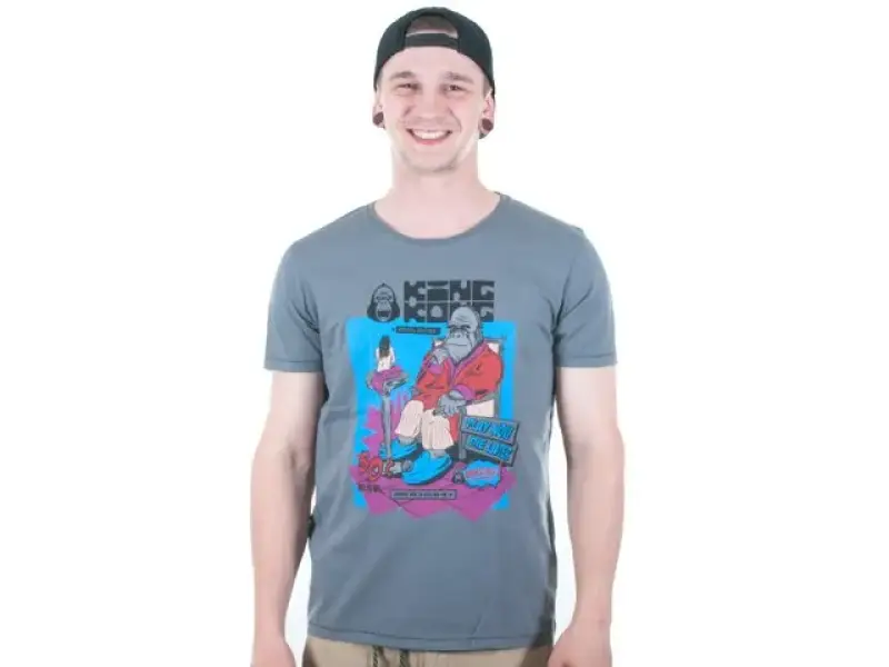 King Kong "Loving you" T-Shirt - Grey