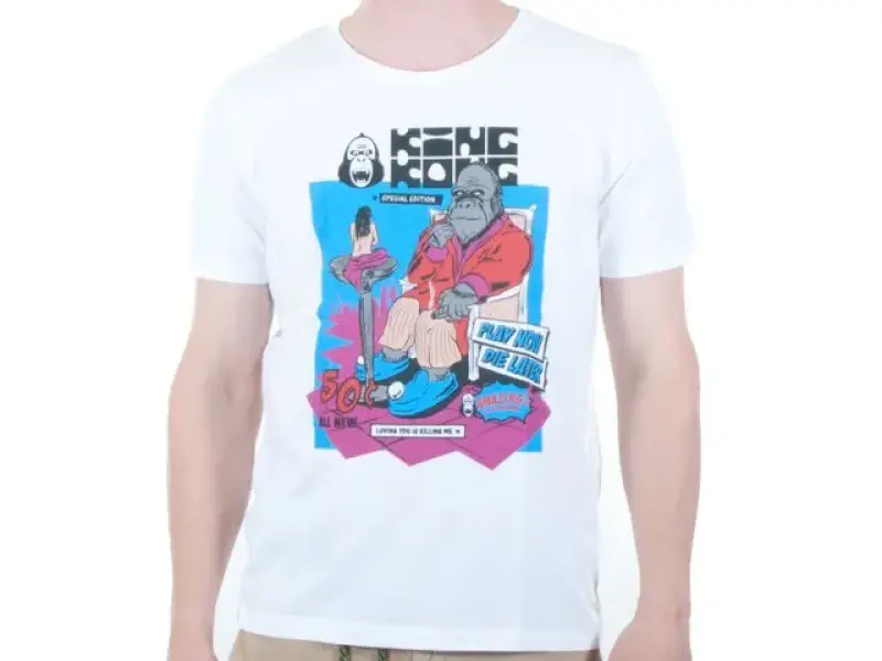 King Kong "Loving you" T-Shirt - White