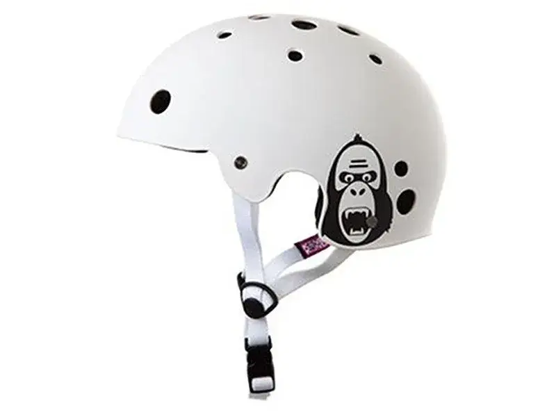 King Kong "New Fit" Helmet - Matte White