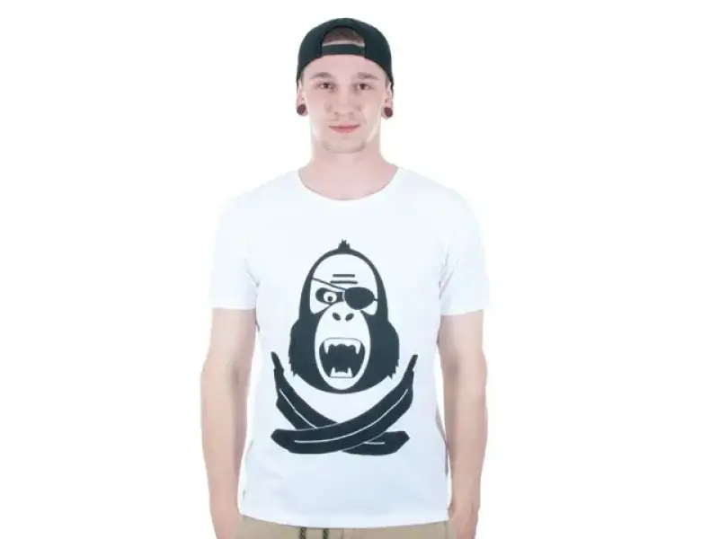 King Kong "Pirate" T-Shirt - White