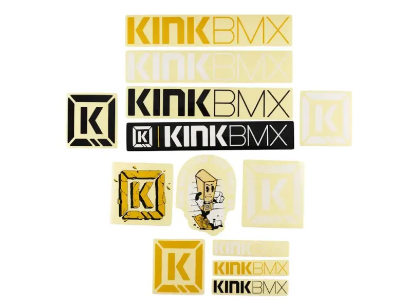 Kink Bikes "Assorted V2" Stickerset