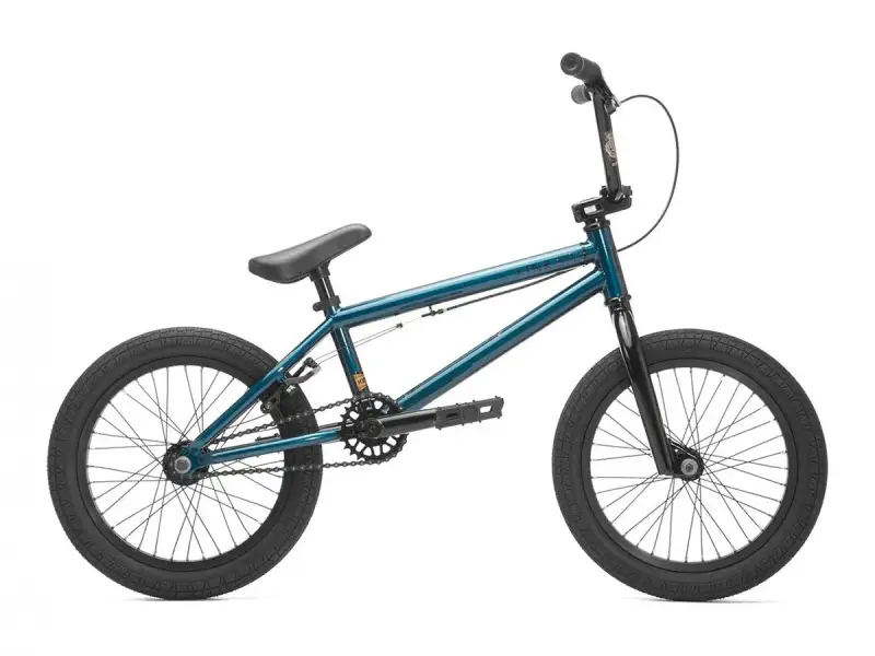 Kink Bikes "Carve 16" 2017 BMX Rad - Gloss Stang Blue - 16 Zoll