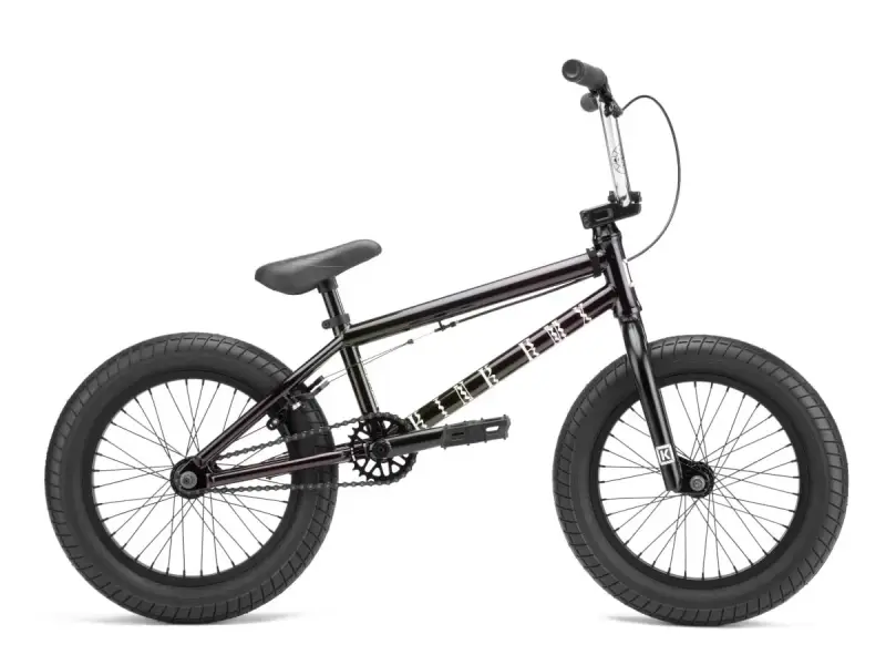 Kink Bikes "Carve 16" 2022 BMX Bike - Gloss Iridescent Black - 16 Inch