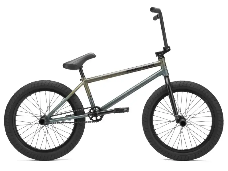 Kink Bikes "Cloud Travis Hughes" 2021 BMX Bike - Freecoaster - Gloss Translucent Teal