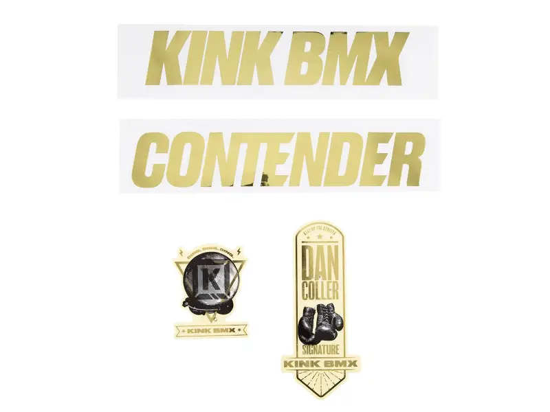 Kink Bikes "Contender" Decal Stickerset