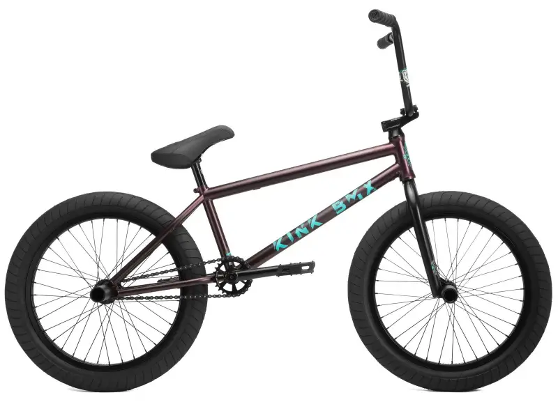 Kink Bikes "Crook" 2019 BMX Rad - Freecoaster - Matte Galaxy Purple
