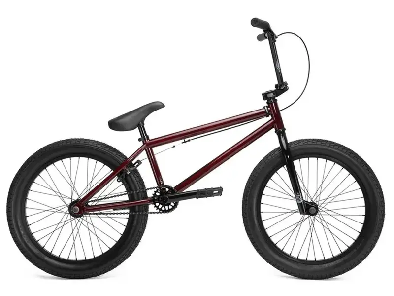 Kink Bikes "Curb" 2018 BMX Rad - Gloss Trans Maroon