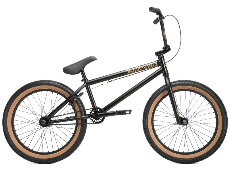 Kink Bikes "Curb" 2019 BMX Rad - Matte Black Goldschlager