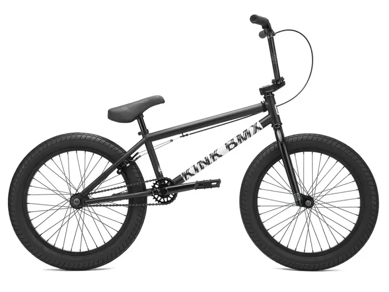 Kink Bikes "Curb" 2021 BMX Rad - Matte Dusk Black