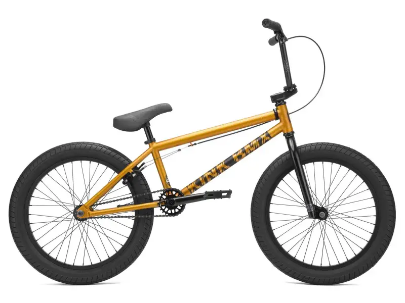 Kink Bikes "Curb" 2021 BMX Rad - Matte Orange Flake