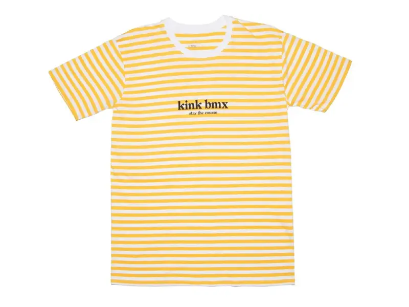 Kink Bikes "Founders" T-Shirt - Yellow/White