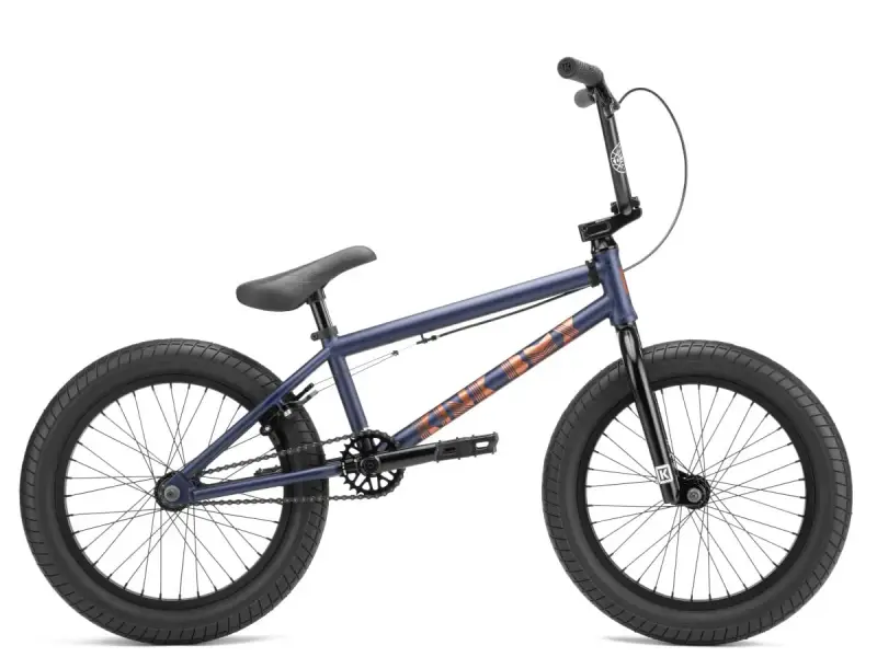 Kink Bikes "Kicker 18" 2022 BMX Rad - Matte Midnight Blue - 18 Zoll