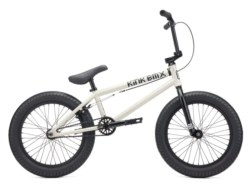 Kink Bikes "Kicker" 2027 BMX Bike - 18 Inch - Glacier White