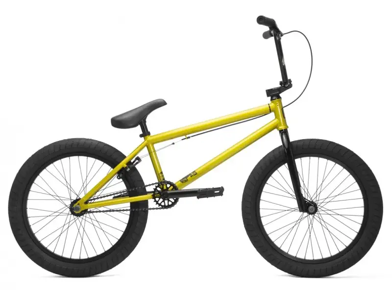 Kink Bikes "Launch" 2017 BMX Rad - Gloss Lime Gold