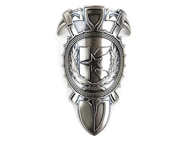 Kink Bikes "Mudrunner Badge" Steuerrohr Schild