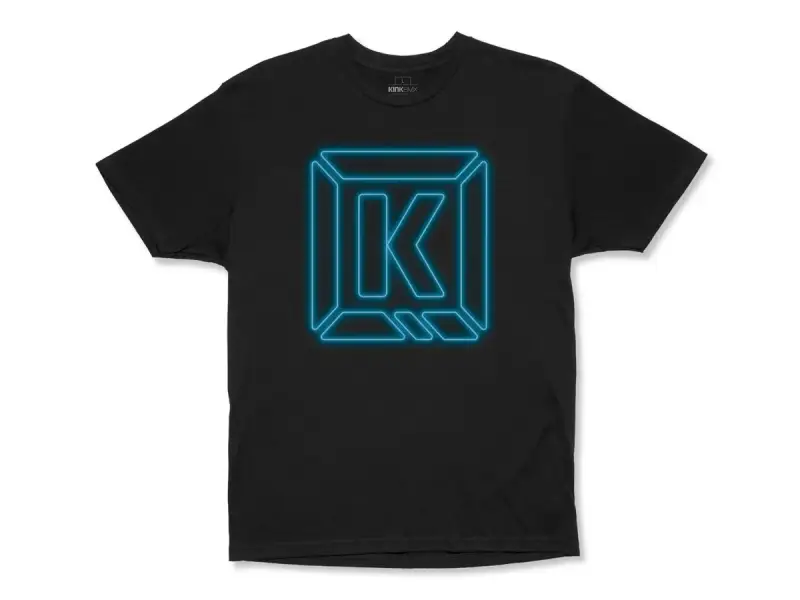 Kink Bikes "Neon K-Brick" T-Shirt