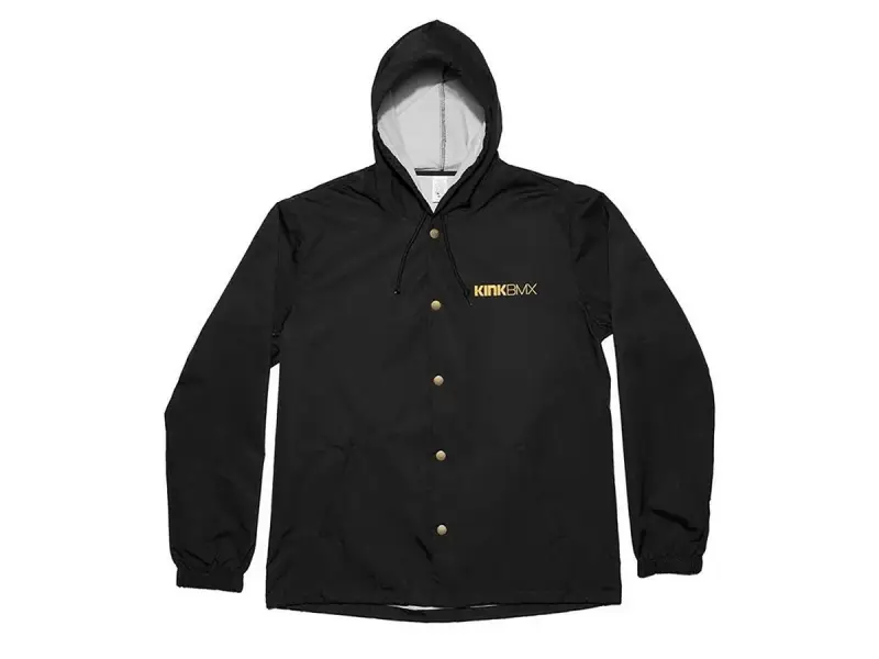 Kink Bikes "New Classic" Windbreaker Jacket - Black