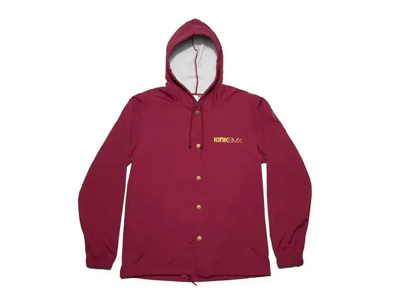 Kink Bikes "New Classic" Windbreaker Jacket - Red