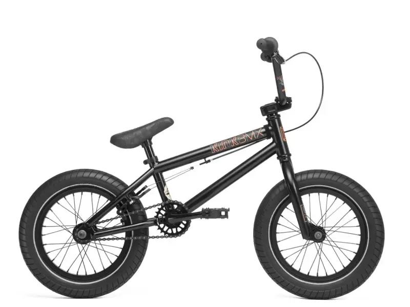 Kink Bikes "Pump 14" 2020 BMX Rad - Matte Guinness Black - 14 Zoll