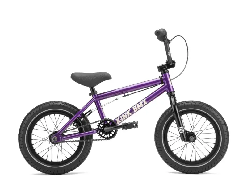 Kink Bikes "Pump 14" 2022 BMX Rad - Gloss Digital Purple - 14 Zoll