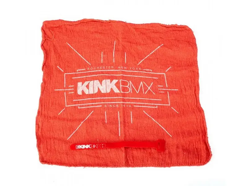 Kink Bikes Putzlappen + Klettband