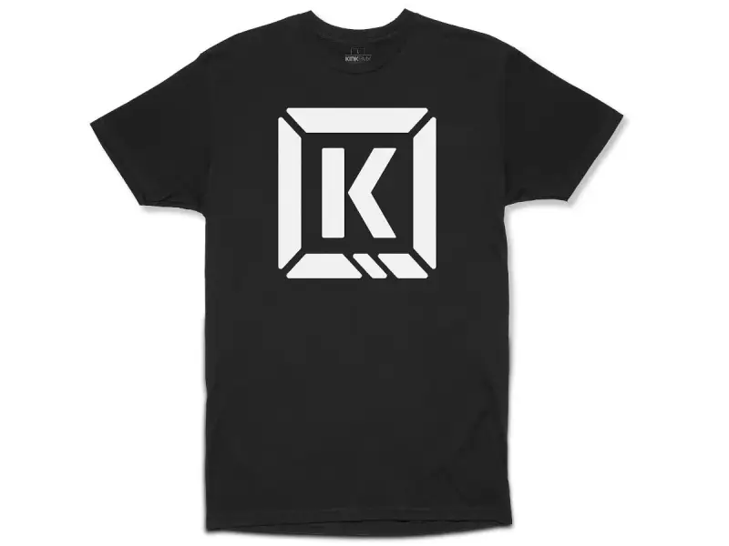 Kink Bikes "Represent" T-Shirt - Black/White