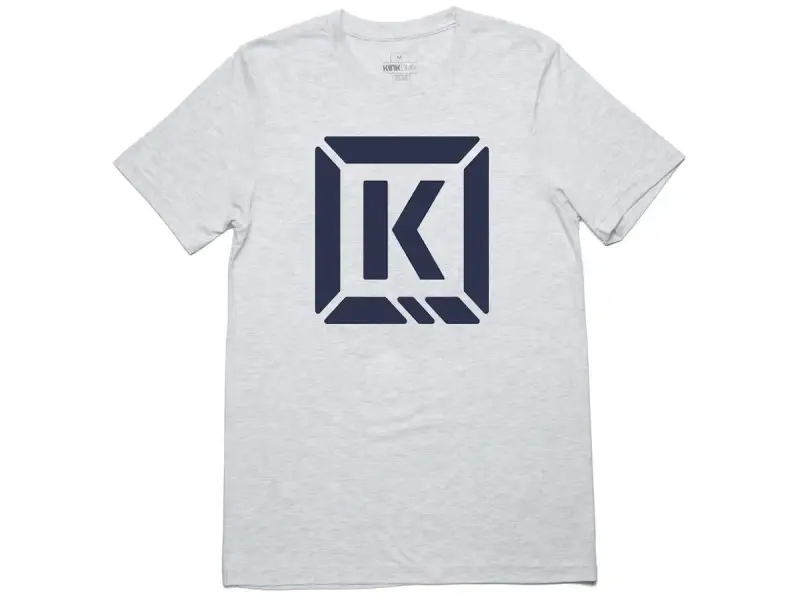 Kink Bikes "Represent" T-Shirt - Heather/Navy
