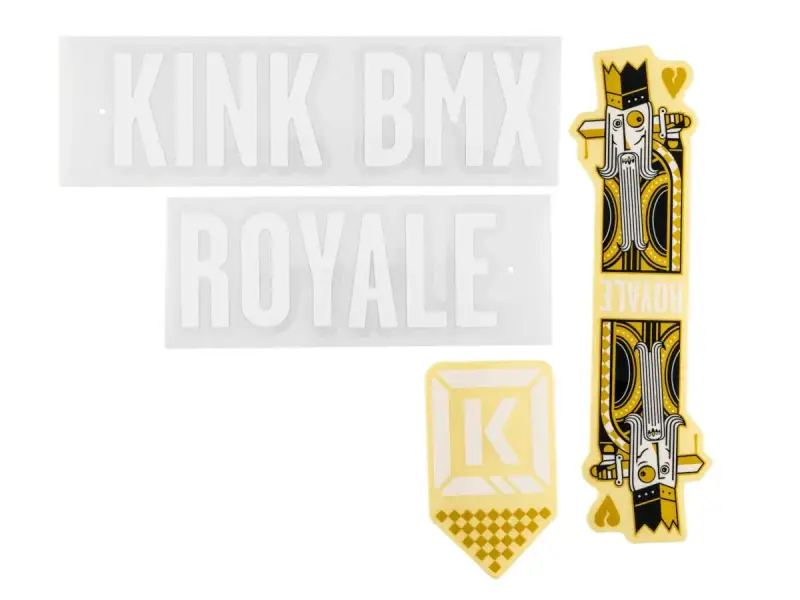 Kink Bikes "Royale" Decal Stickerset