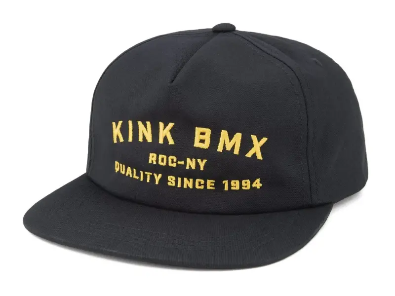 Kink Bikes "Statement Snapback" Kappe - Black
