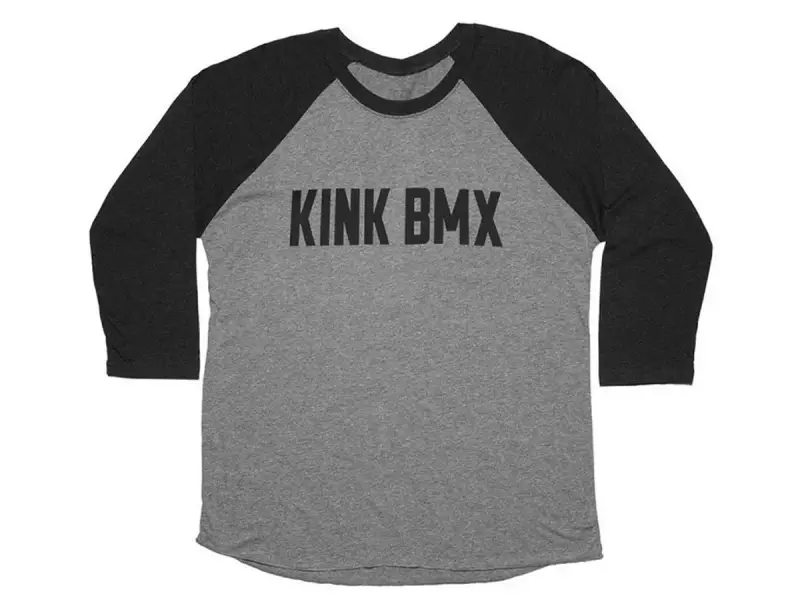 Kink Bikes "Varcity" 3/4 Longsleeve