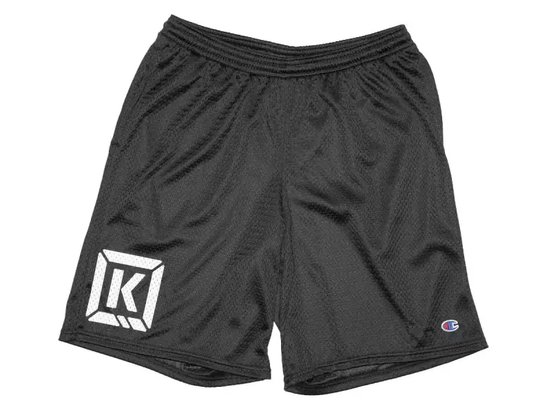 Kink Bikes "Varsity Champion Mesh" Short Pants - Black