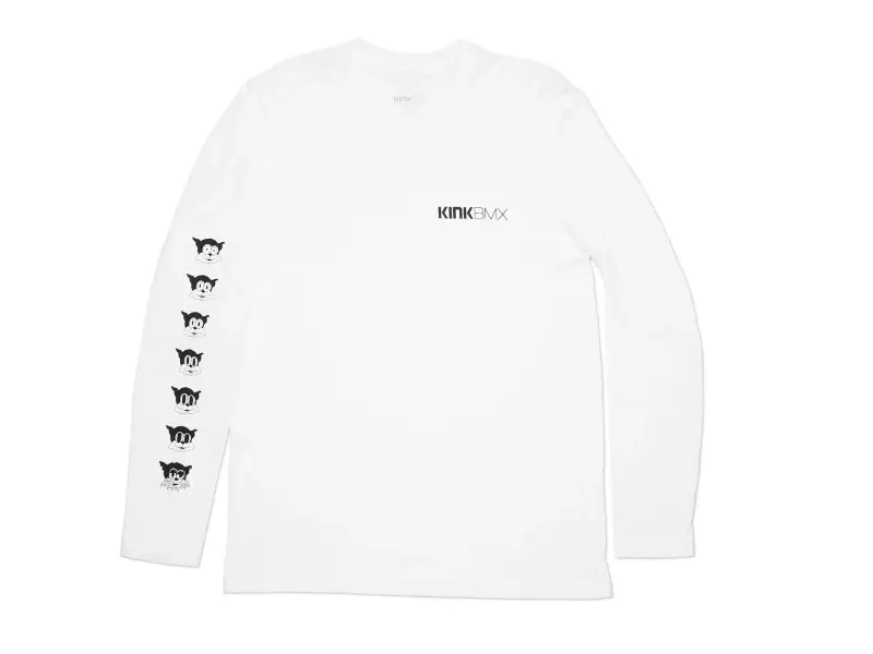 Kink Bikes "Weekdays" Longsleeve - White