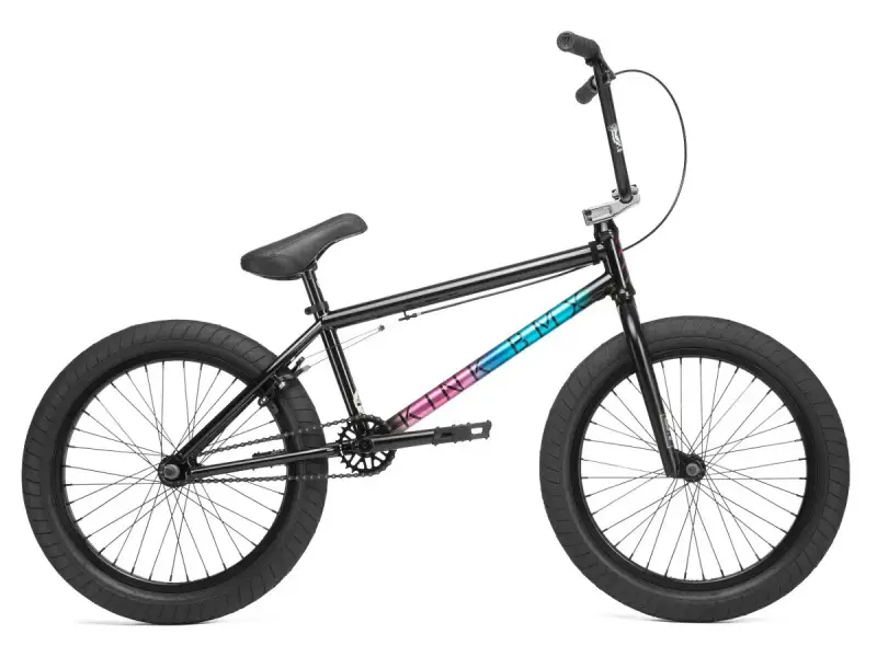 Kink Bikes "Whip" 2020 BMX Rad - Gloss Black Fade