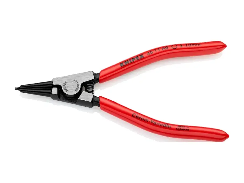 Knipex "46 11 A0" Sicherungsringzange - außen 3-10 mm - gerade