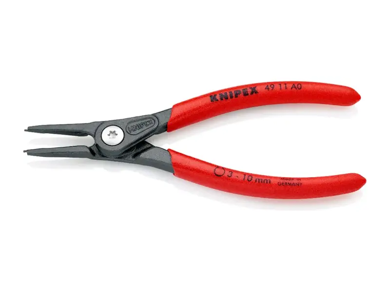 Knipex "49 11 A0" Präzisions-Sicherungsringzange - außen 3-10 mm - gerade